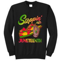 Steppin Into Juneteenth Sweatshirt