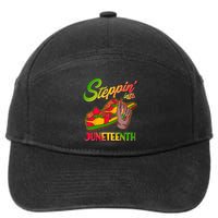 Steppin Into Juneteenth 7-Panel Snapback Hat