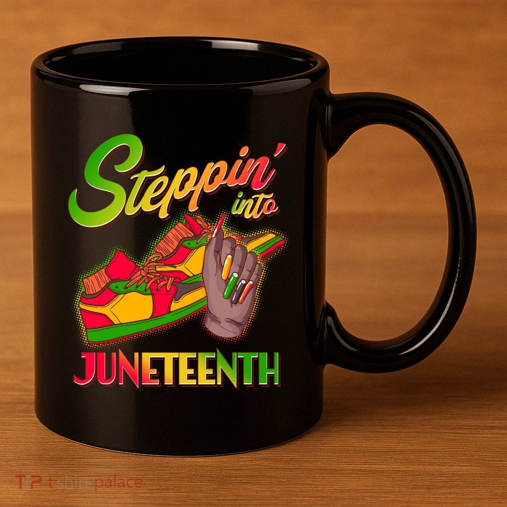 Steppin Into Juneteenth 11oz C Handle Ceramic Mug