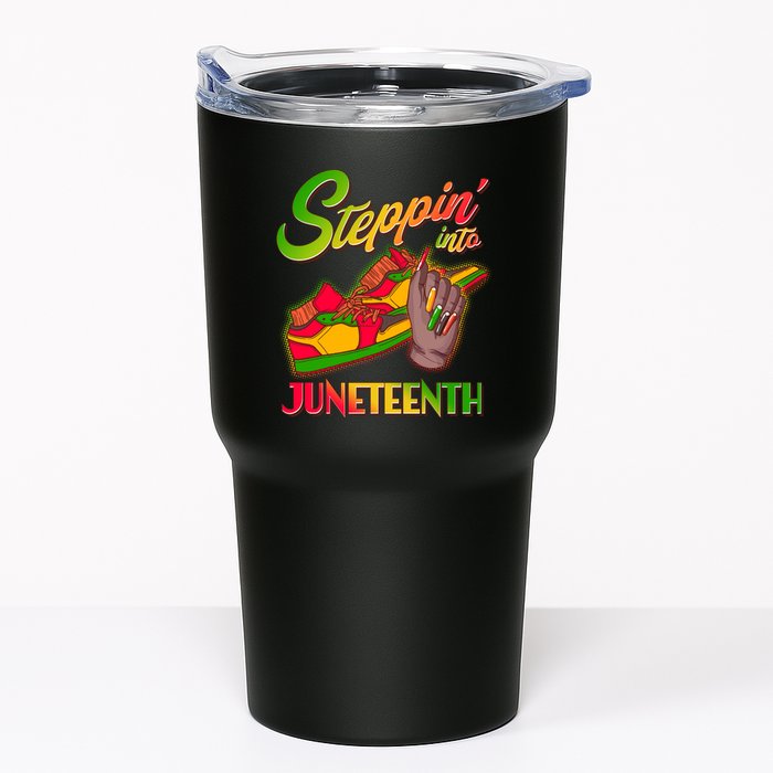Steppin Into Juneteenth Tumbler
