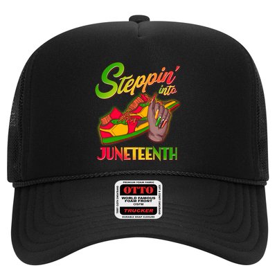 Steppin Into Juneteenth Trucker Hat
