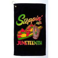 Steppin Into Juneteenth Golf Towel