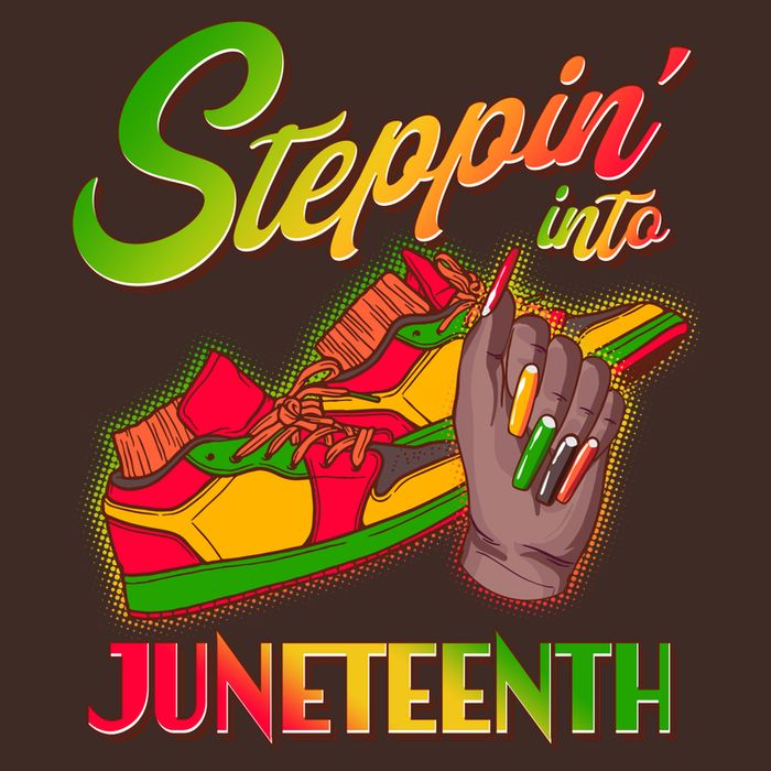 Steppin Into Juneteenth Cooling Performance Long Sleeve Crew