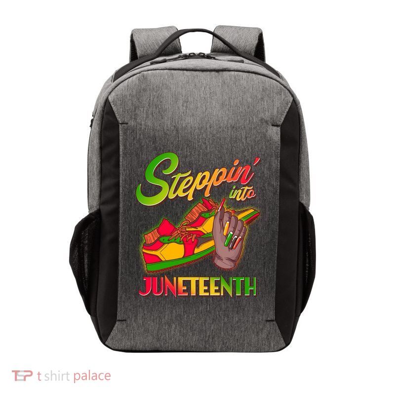 Steppin Into Juneteenth Vector Backpack