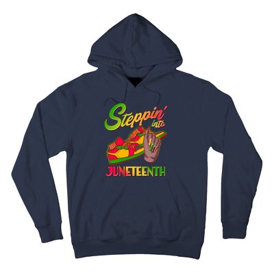 Steppin Into Juneteenth Hoodie