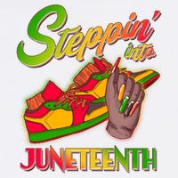 Steppin Into Juneteenth Garment-Dyed Sweatshirt