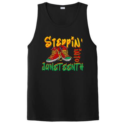 Stepping Into Junenth Celebrate Black Freedom Day 1865 Gift PosiCharge Competitor Tank