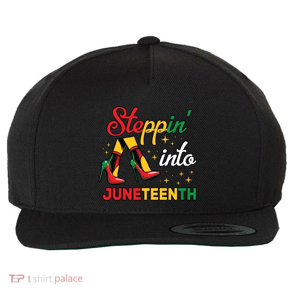 Stepping Into Junenth Remembering My Ancestors Gift Wool Snapback Cap