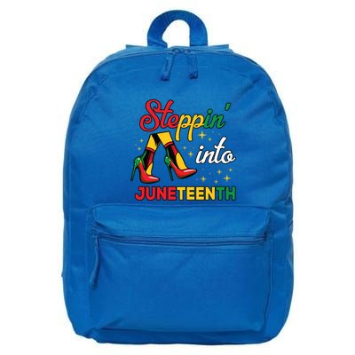 Stepping Into Junenth Remembering My Ancestors Gift 16 in Basic Backpack