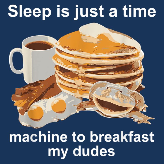 Sleep Is Just A Time Machine To Breakfast My Dudes Infant Baby Jersey Bodysuit