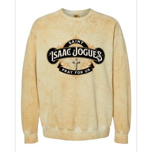 St Isaac Jogues Catholic Confirmation Jesuit French Saints Colorblast Crewneck Sweatshirt