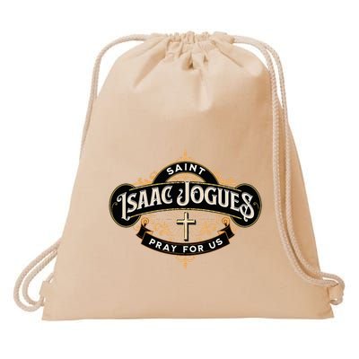 St Isaac Jogues Catholic Confirmation Jesuit French Saints Drawstring Bag