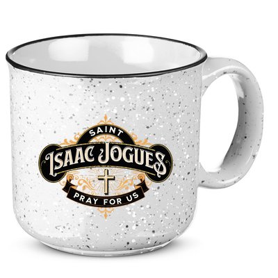 St Isaac Jogues Catholic Confirmation Jesuit French Saints 15oz Campfire Ceramic Mug