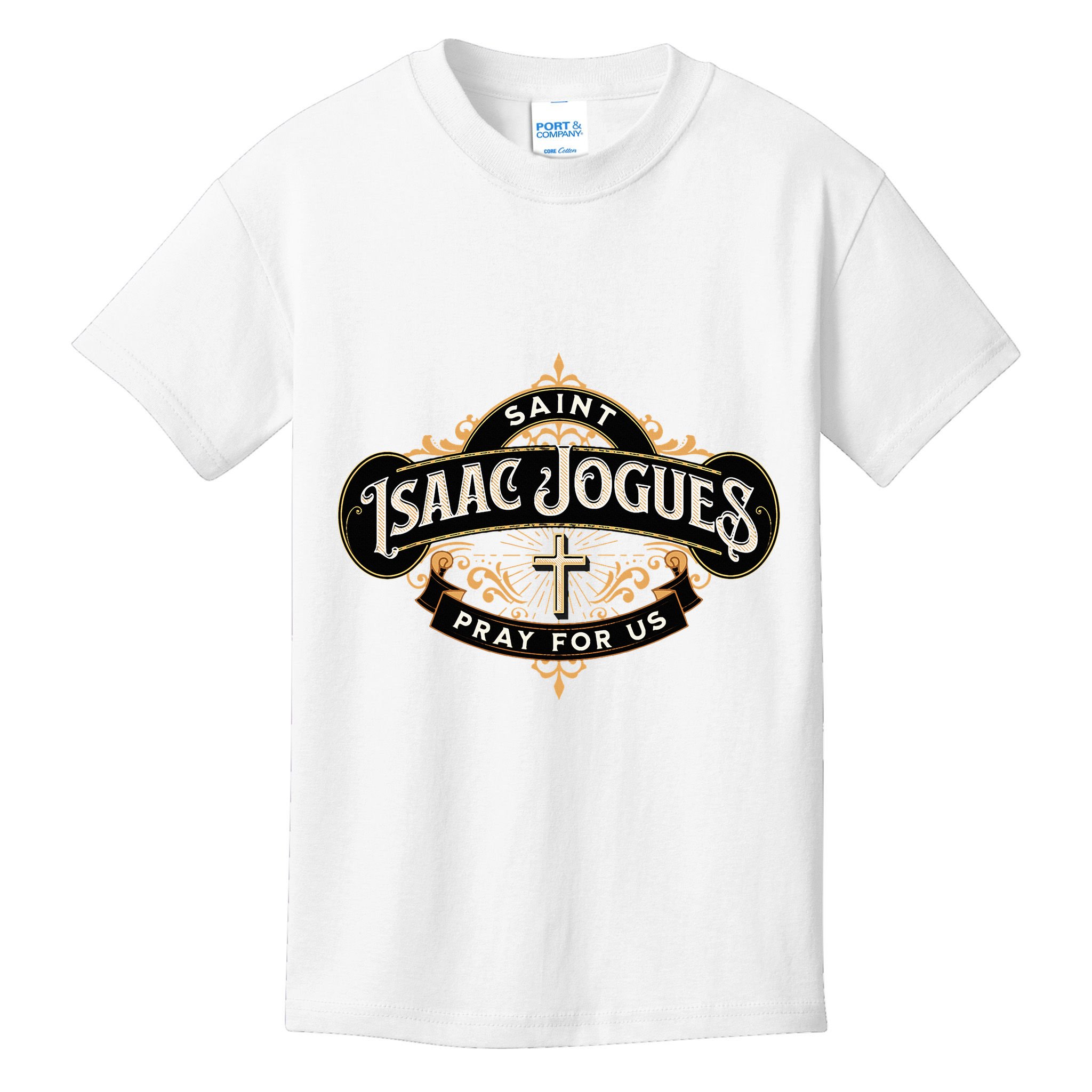 St Isaac Jogues Catholic Confirmation Jesuit French Saints Kids T-Shirt