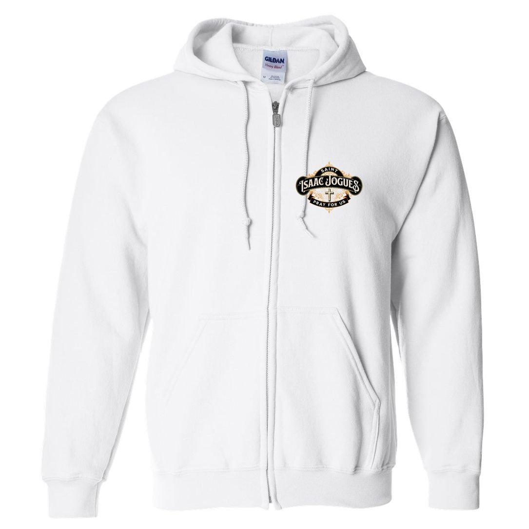 St Isaac Jogues Catholic Confirmation Jesuit French Saints Full Zip Hoodie