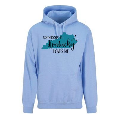 Somebody In Kentucky Loves Me Ky State Unisex Surf Hoodie