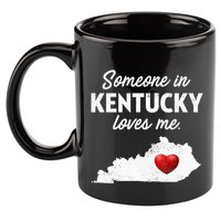 Someone In Kentucky Loves Me Kentucky Ky 11oz C Handle Ceramic Mug