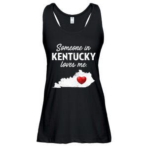 Someone In Kentucky Loves Me Kentucky Ky Ladies Essential Flowy Tank