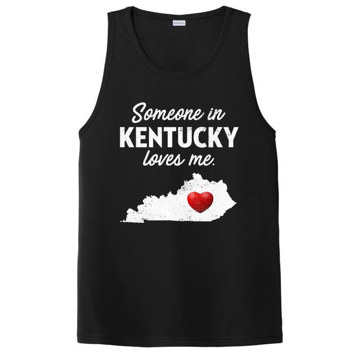 Someone In Kentucky Loves Me Kentucky Ky PosiCharge Competitor Tank