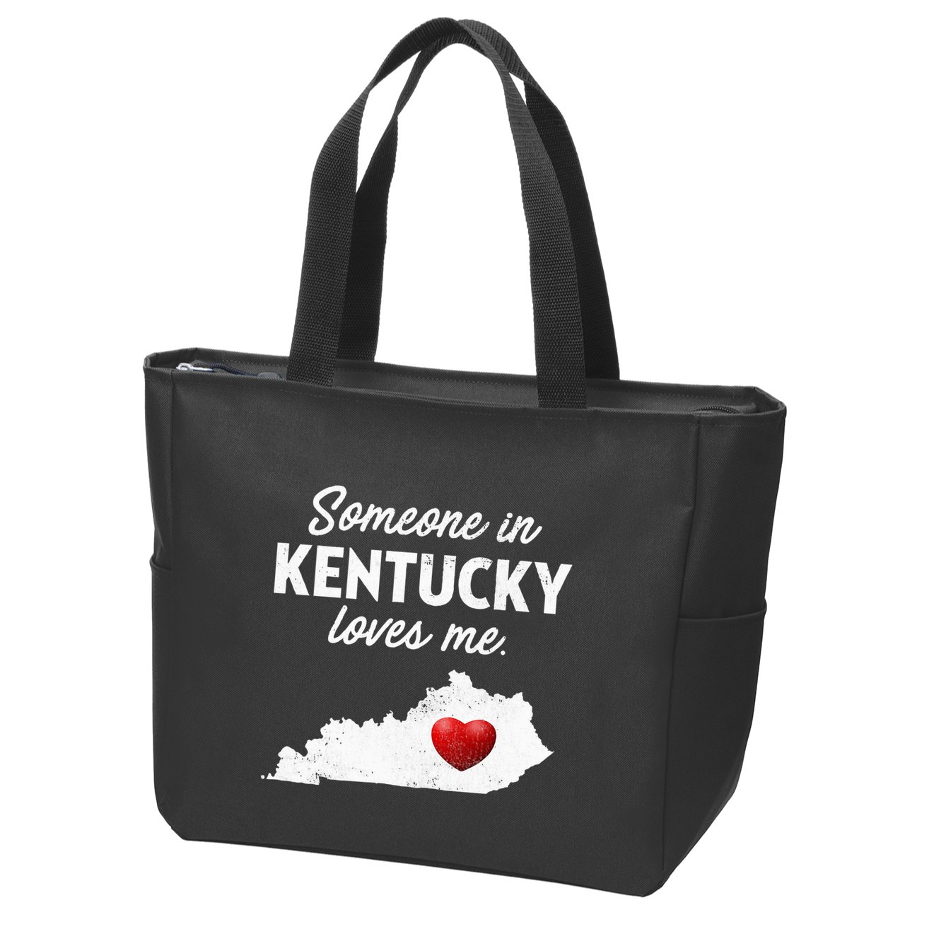 Someone In Kentucky Loves Me Kentucky Ky Zip Tote Bag