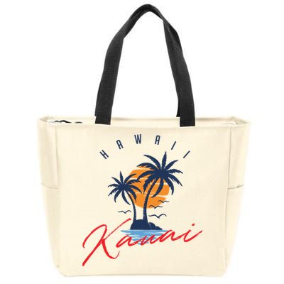Summer In Kauai Beach Hawaii Zip Tote Bag
