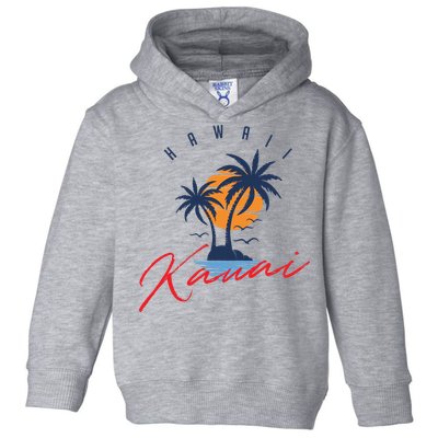Summer In Kauai Beach Hawaii Toddler Hoodie