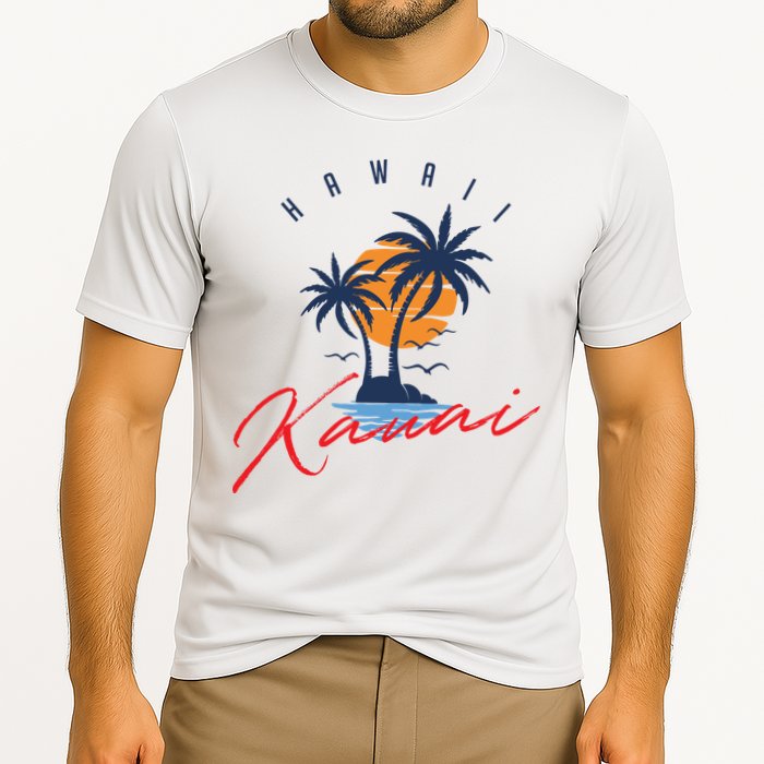 Summer In Kauai Beach Hawaii Cooling Performance Crew T-Shirt