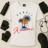 Summer In Kauai Beach Hawaii Cooling Performance Crew T-Shirt