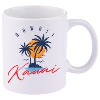 Summer In Kauai Beach Hawaii 11oz C Handle Ceramic Mug