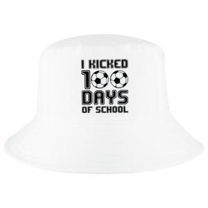 Soccer I Kicked 100 Days Of School Cool Comfort Performance Bucket Hat