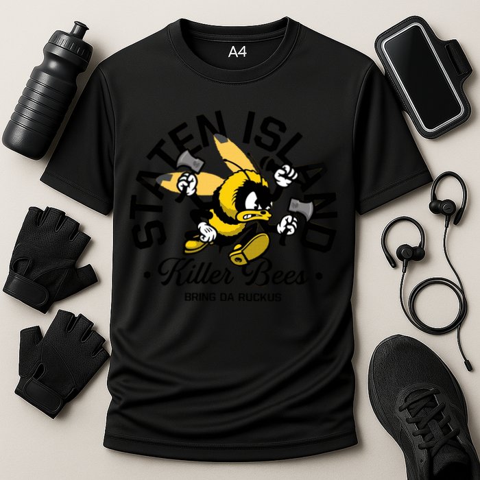Staten Island Killer Bees Cooling Performance Crew T-Shirt