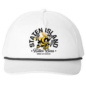 Staten Island Killer Bees Snapback Five-Panel Rope Hat