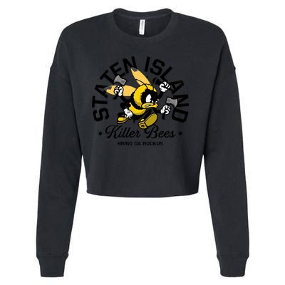 Staten Island Killer Bees Cropped Pullover Crew