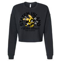 Staten Island Killer Bees Cropped Pullover Crew