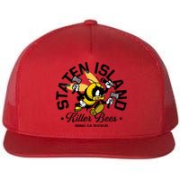 Staten Island Killer Bees Flat Bill Trucker Hat