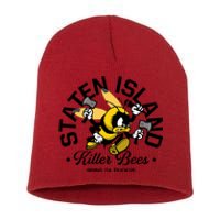 Staten Island Killer Bees Short Acrylic Beanie