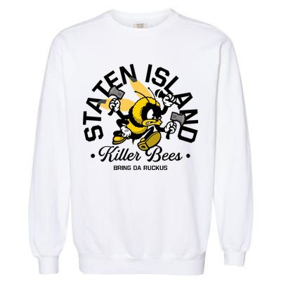 Staten Island Killer Bees Garment-Dyed Sweatshirt