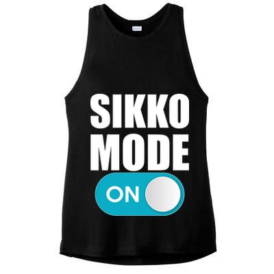 Sikko Mode On Funny Meme Ladies PosiCharge Tri-Blend Wicking Tank