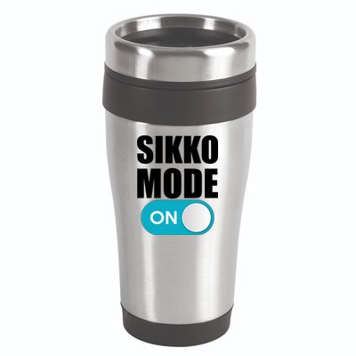 Sikko Mode On Funny Meme 16oz Travel Tumbler