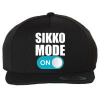 Sikko Mode On Funny Meme Wool Snapback Cap