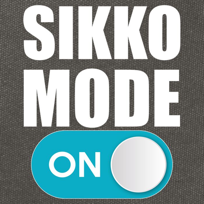 Sikko Mode On Funny Meme Cotton Canvas Backpack