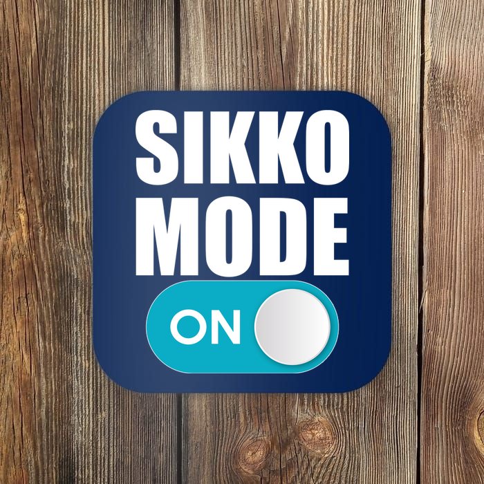 Sikko Mode On Funny Meme Coaster