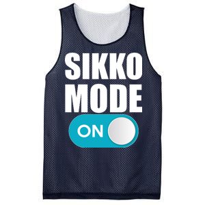 Sikko Mode On Funny Meme Mesh Reversible Basketball Jersey Tank