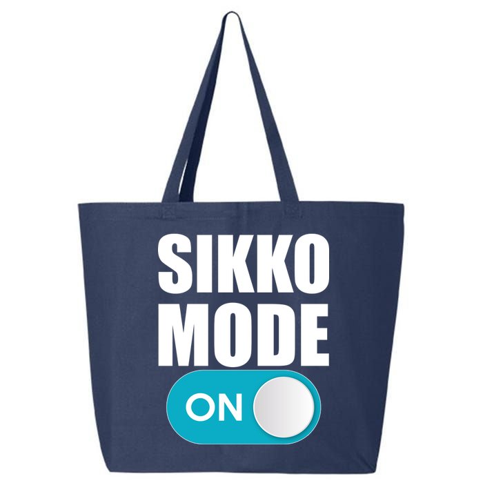 Sikko Mode On Funny Meme 25L Jumbo Tote