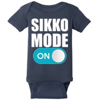 Sikko Mode On Funny Meme Baby Bodysuit