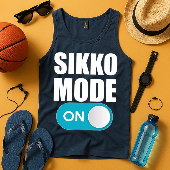 Sikko Mode On Funny Meme Tank Top