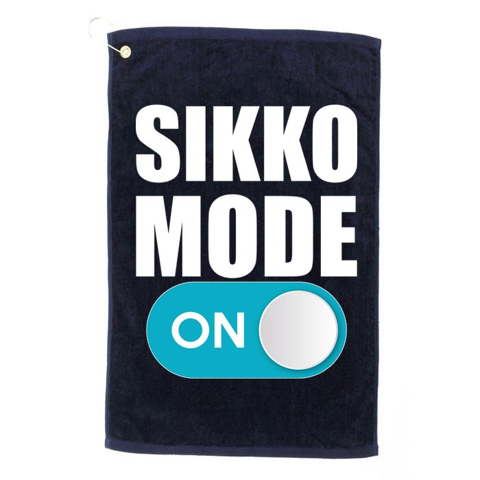 Sikko Mode On Funny Meme Golf Towel