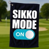 Sikko Mode On Funny Meme Golf Towel
