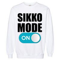 Sikko Mode On Funny Meme Garment-Dyed Sweatshirt