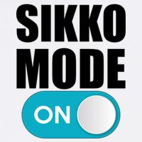 Sikko Mode On Funny Meme Garment-Dyed Sweatshirt